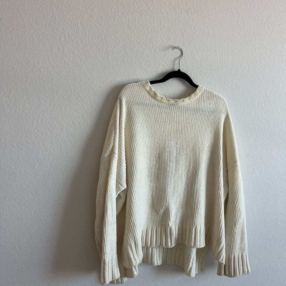 Show Me Your MuMu SUPER SOFT Cream Crew Neck Sweater